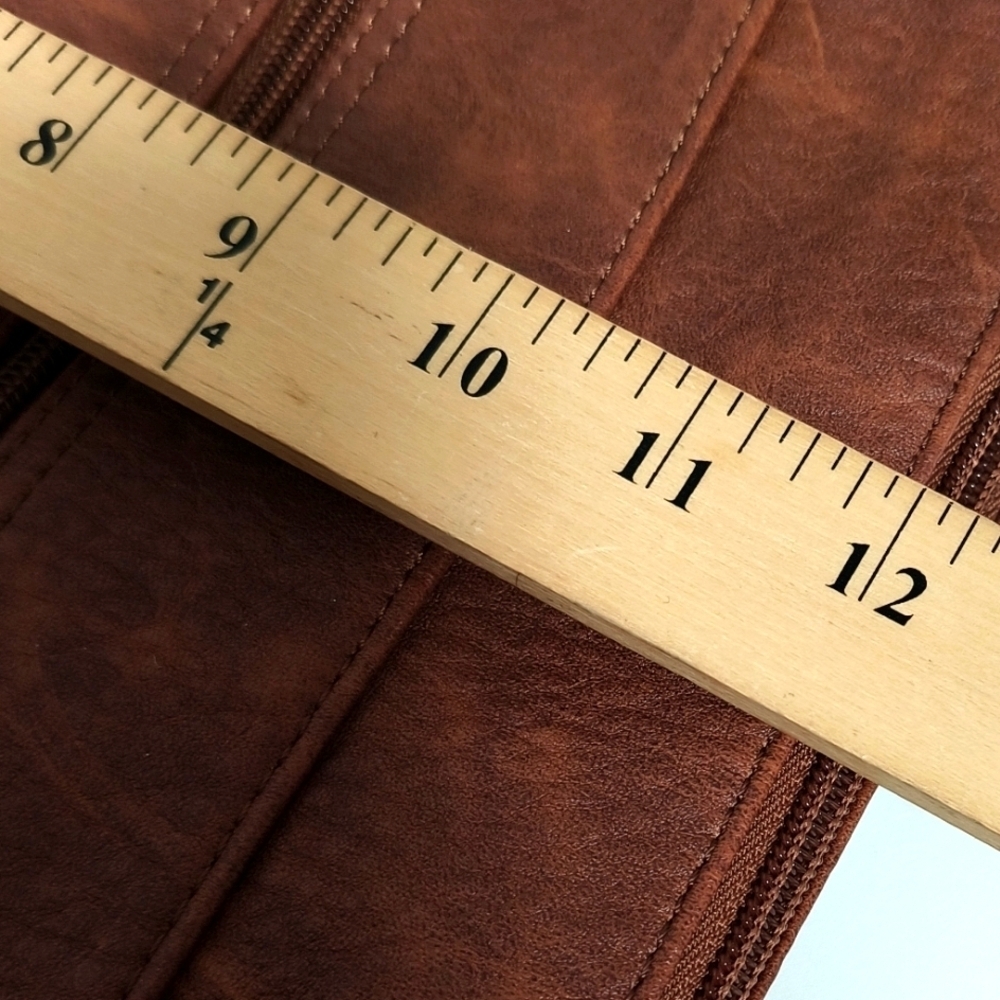 Bueno Faux Brown Leather Bag - Picture 12 of 12